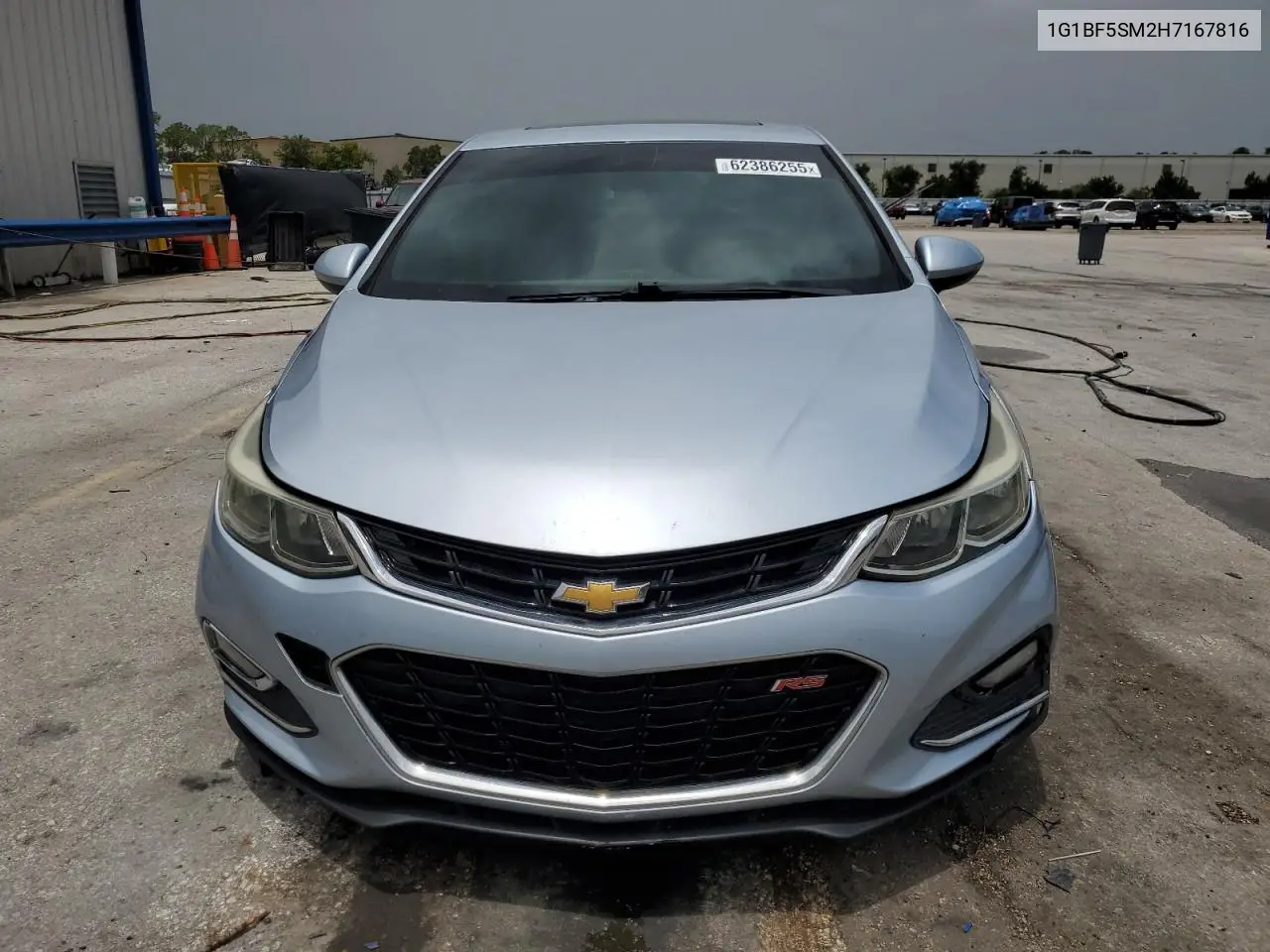 2017 Chevrolet Cruze Premier VIN: 1G1BF5SM2H7167816 Lot: 62386255