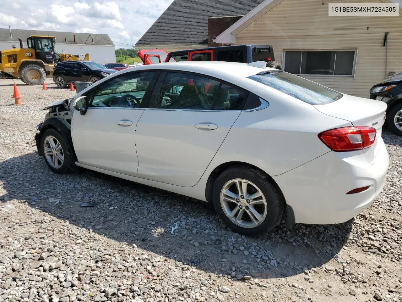 2017 Chevrolet Cruze Lt VIN: 1G1BE5SMXH7234505 Lot: 62496315