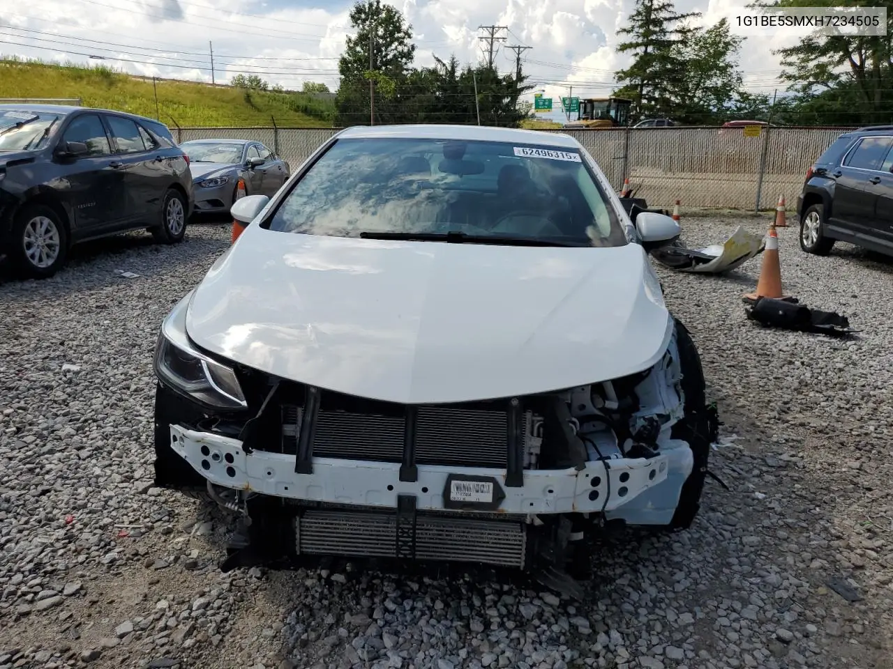 2017 Chevrolet Cruze Lt VIN: 1G1BE5SMXH7234505 Lot: 62496315