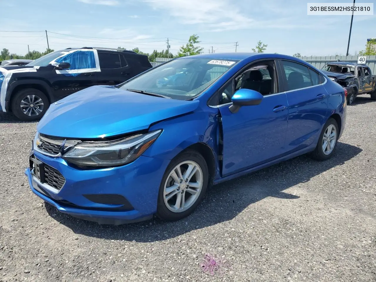 2017 Chevrolet Cruze Lt VIN: 3G1BE5SM2HS521810 Lot: 62678275
