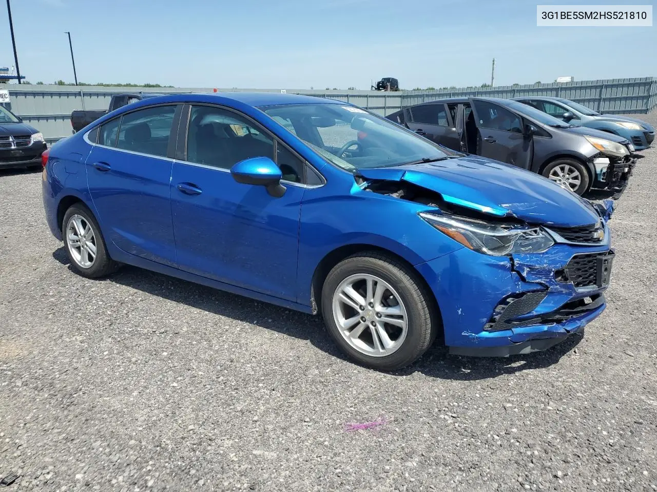 2017 Chevrolet Cruze Lt VIN: 3G1BE5SM2HS521810 Lot: 62678275