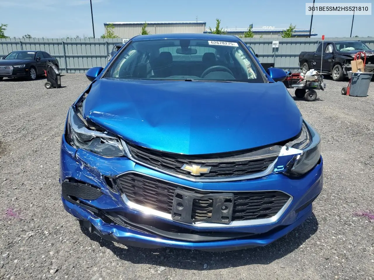 2017 Chevrolet Cruze Lt VIN: 3G1BE5SM2HS521810 Lot: 62678275