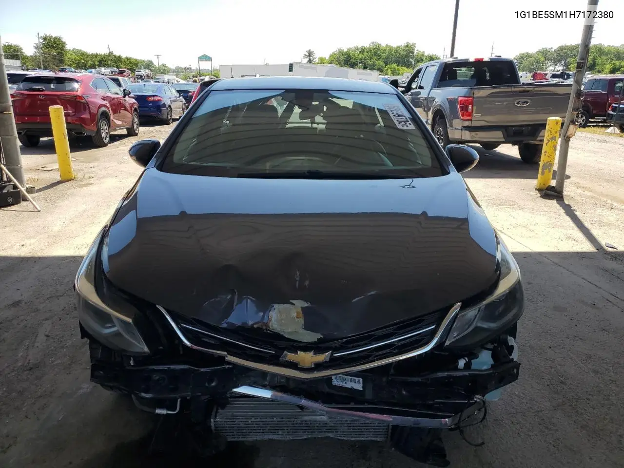 2017 Chevrolet Cruze Lt VIN: 1G1BE5SM1H7172380 Lot: 62699705