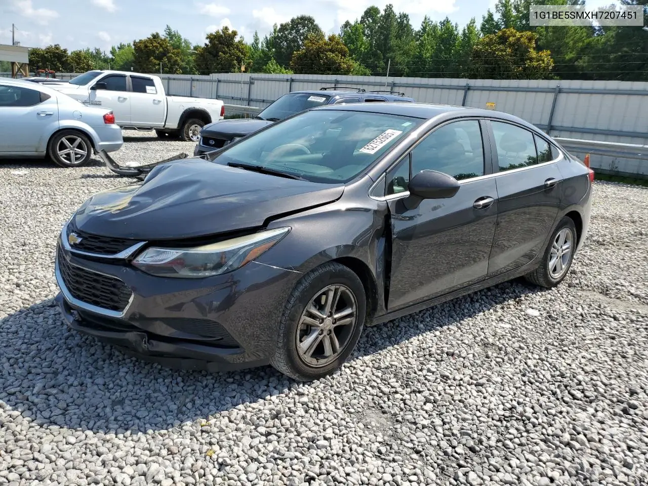 2017 Chevrolet Cruze Lt VIN: 1G1BE5SMXH7207451 Lot: 62752665