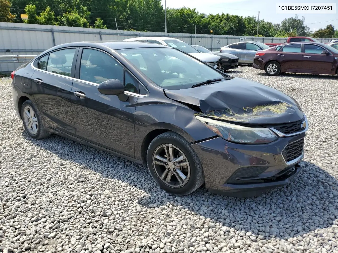 2017 Chevrolet Cruze Lt VIN: 1G1BE5SMXH7207451 Lot: 62752665