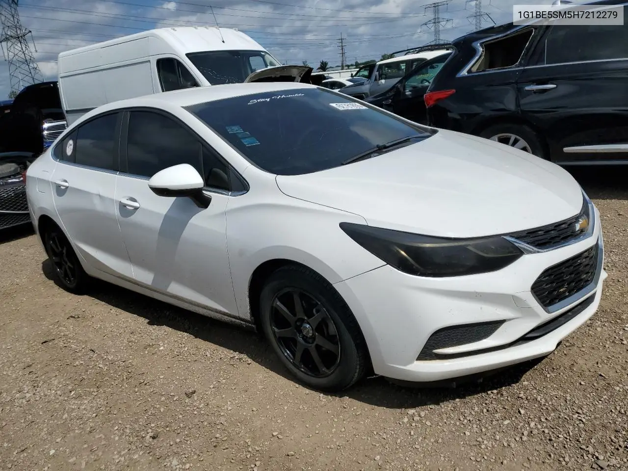2017 Chevrolet Cruze Lt VIN: 1G1BE5SM5H7212279 Lot: 62781855