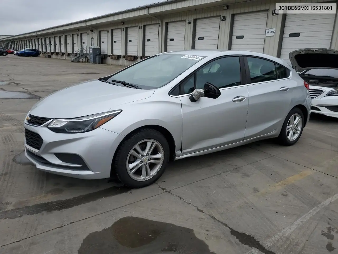 2017 Chevrolet Cruze Lt VIN: 3G1BE6SMXHS531801 Lot: 62830445