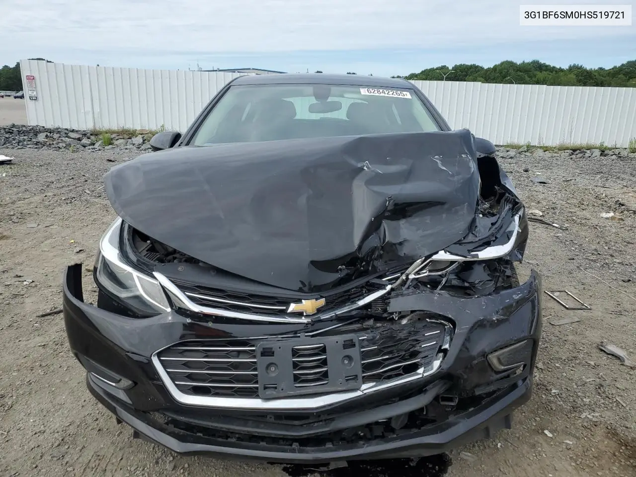 2017 Chevrolet Cruze Premier VIN: 3G1BF6SM0HS519721 Lot: 62842265