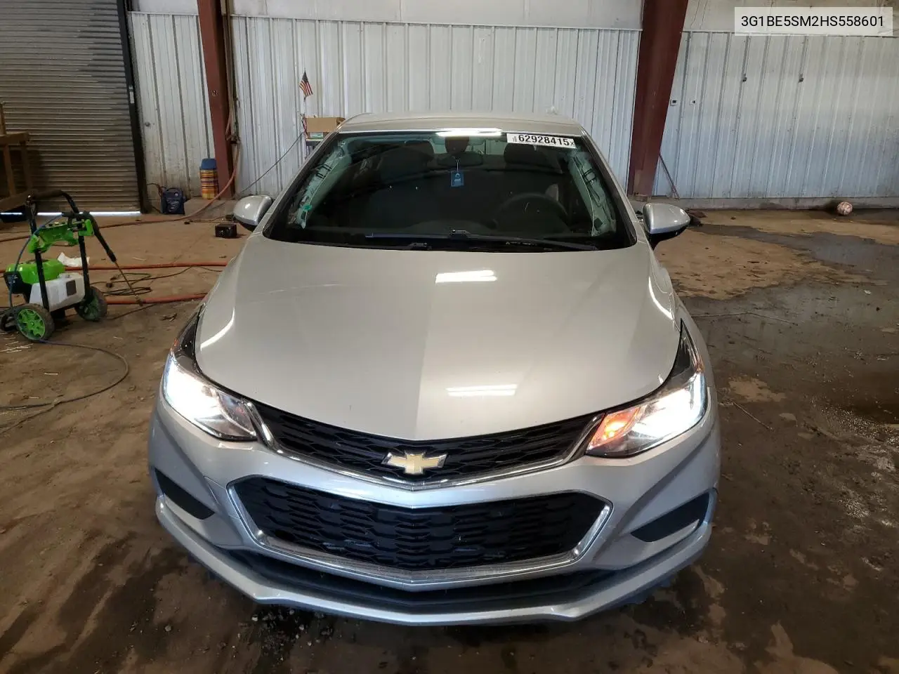 2017 Chevrolet Cruze Lt VIN: 3G1BE5SM2HS558601 Lot: 62928415