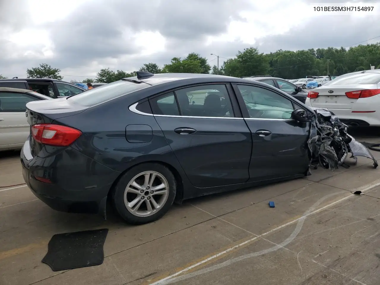 2017 Chevrolet Cruze Lt VIN: 1G1BE5SM3H7154897 Lot: 62951535