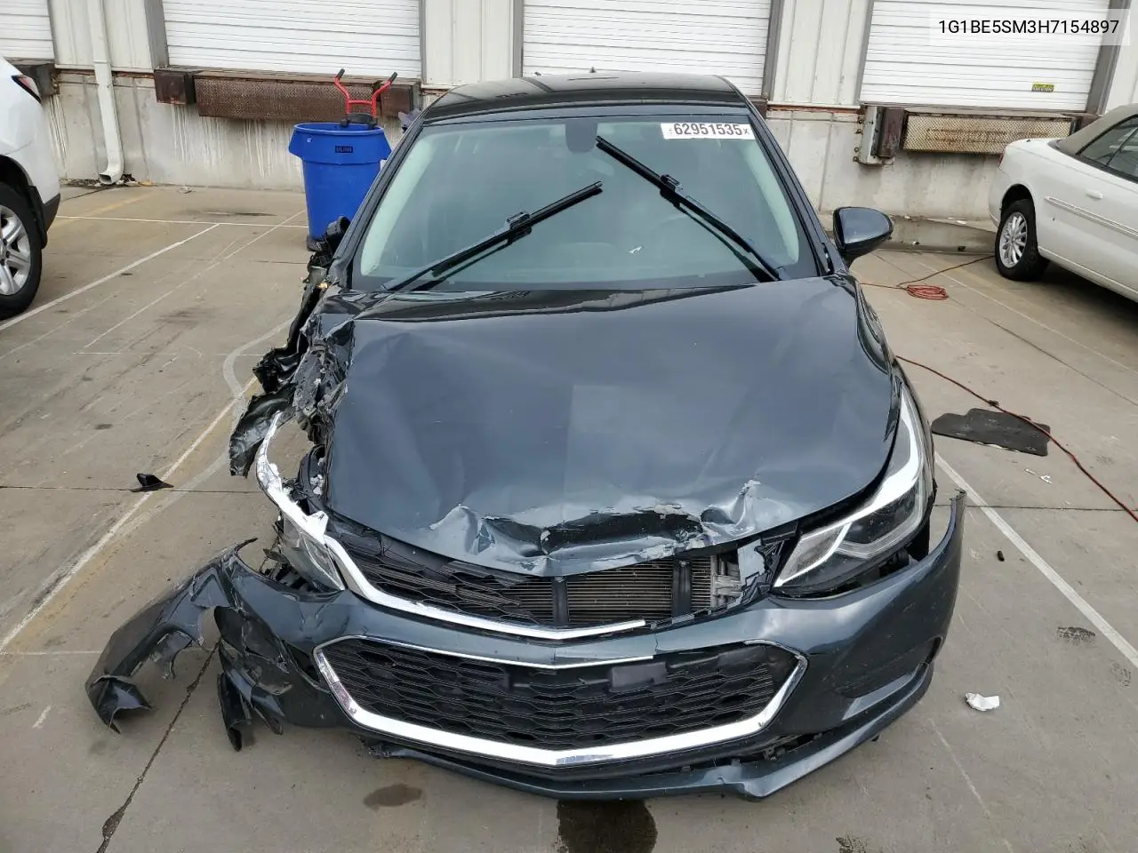 2017 Chevrolet Cruze Lt VIN: 1G1BE5SM3H7154897 Lot: 62951535