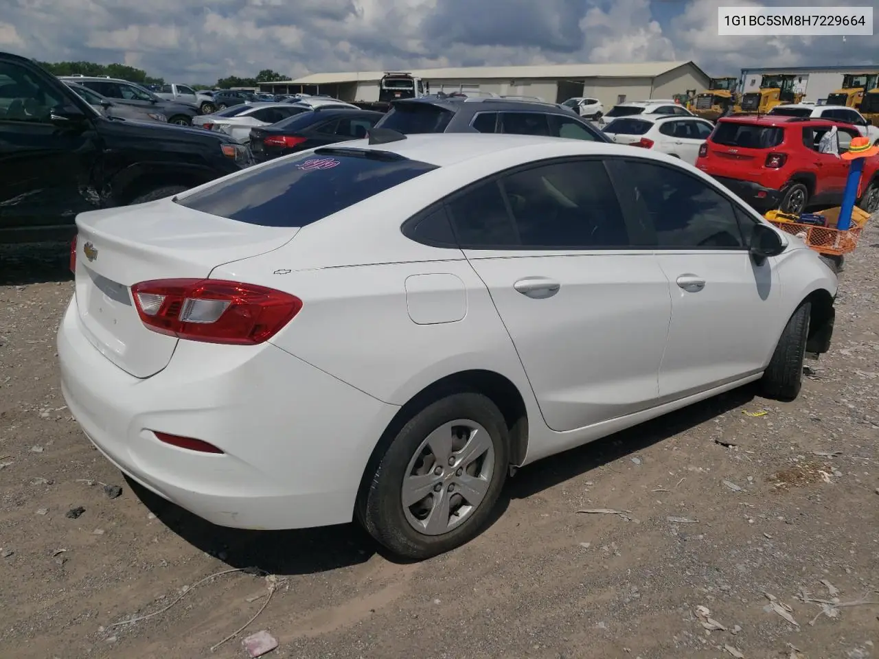 2017 Chevrolet Cruze Ls VIN: 1G1BC5SM8H7229664 Lot: 62985655