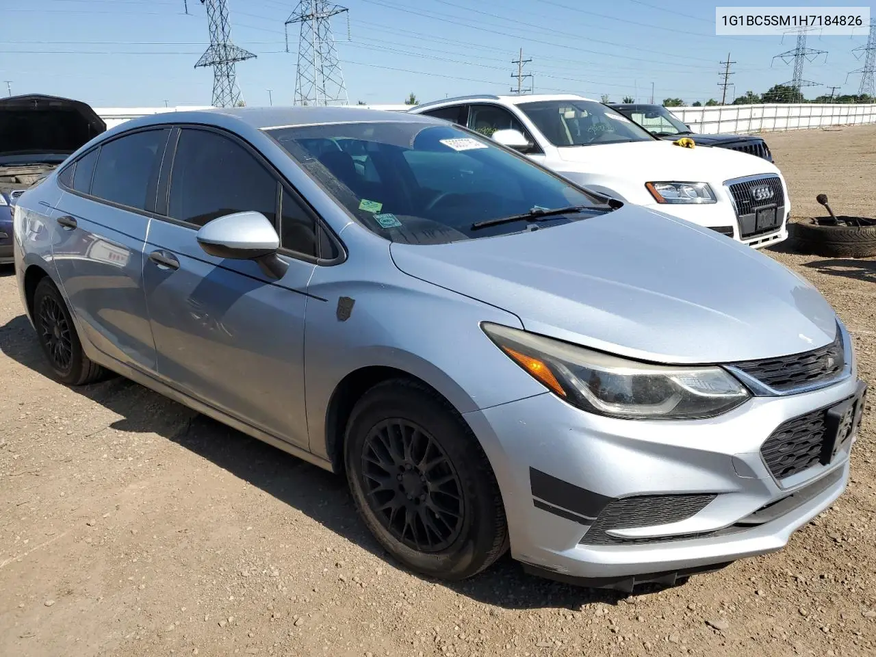 2017 Chevrolet Cruze Ls VIN: 1G1BC5SM1H7184826 Lot: 63037785