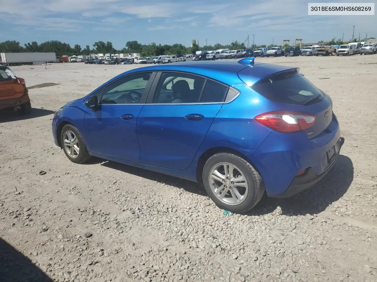 2017 Chevrolet Cruze Lt VIN: 3G1BE6SM0HS608269 Lot: 63075615
