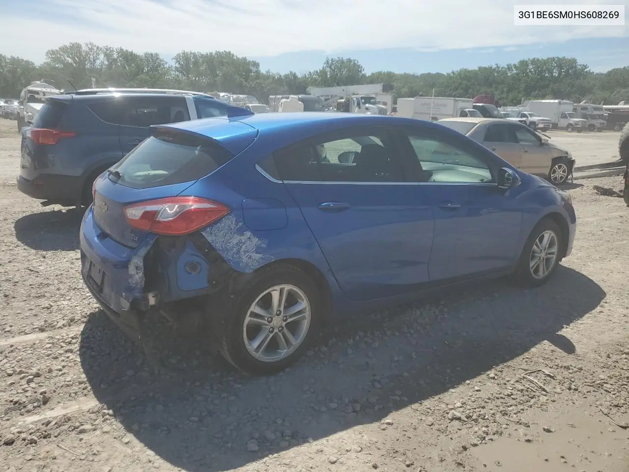 2017 Chevrolet Cruze Lt VIN: 3G1BE6SM0HS608269 Lot: 63075615