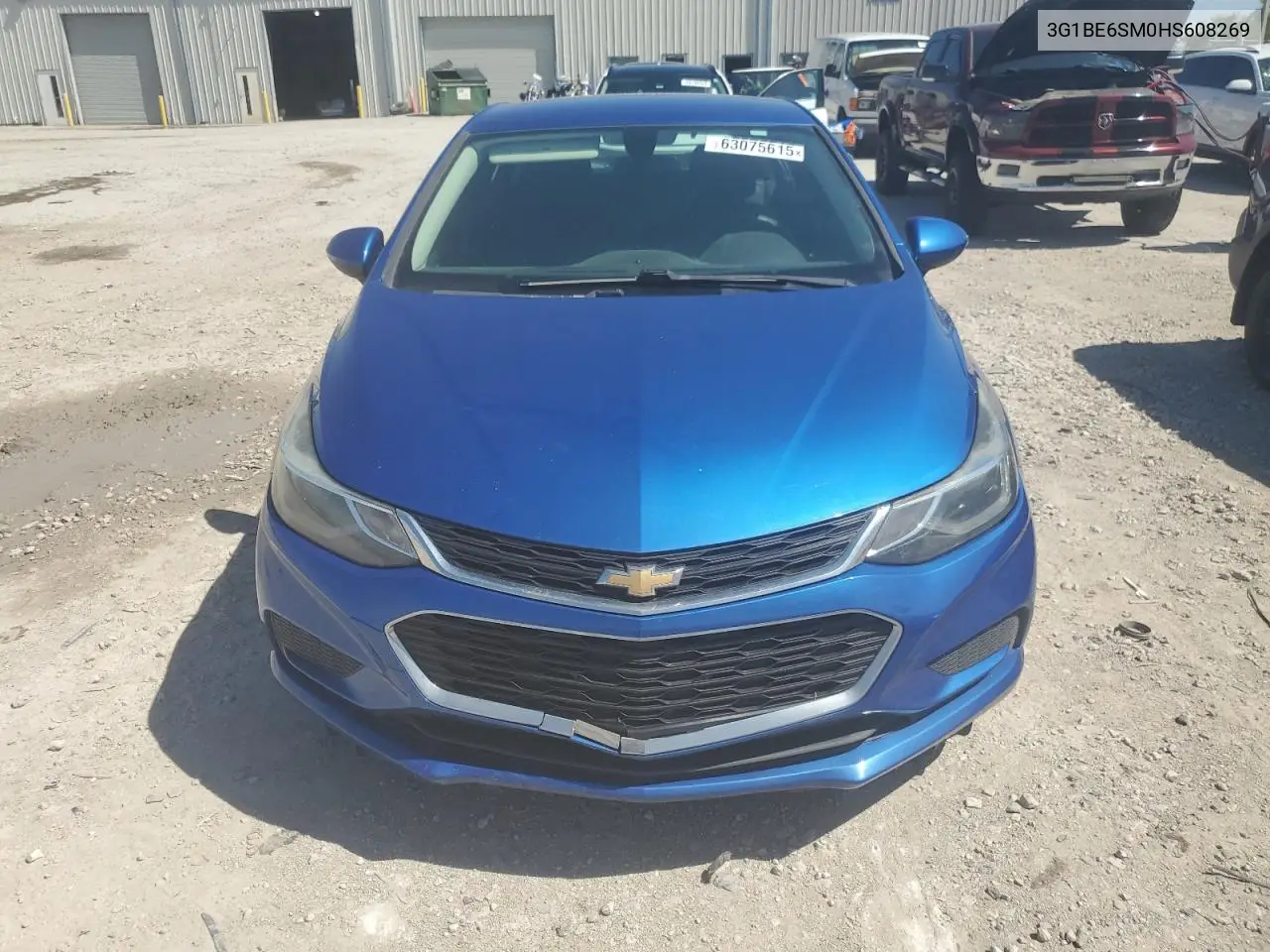 2017 Chevrolet Cruze Lt VIN: 3G1BE6SM0HS608269 Lot: 63075615
