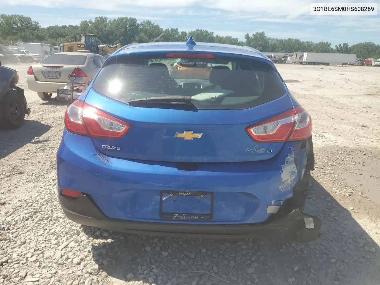 2017 Chevrolet Cruze Lt VIN: 3G1BE6SM0HS608269 Lot: 63075615