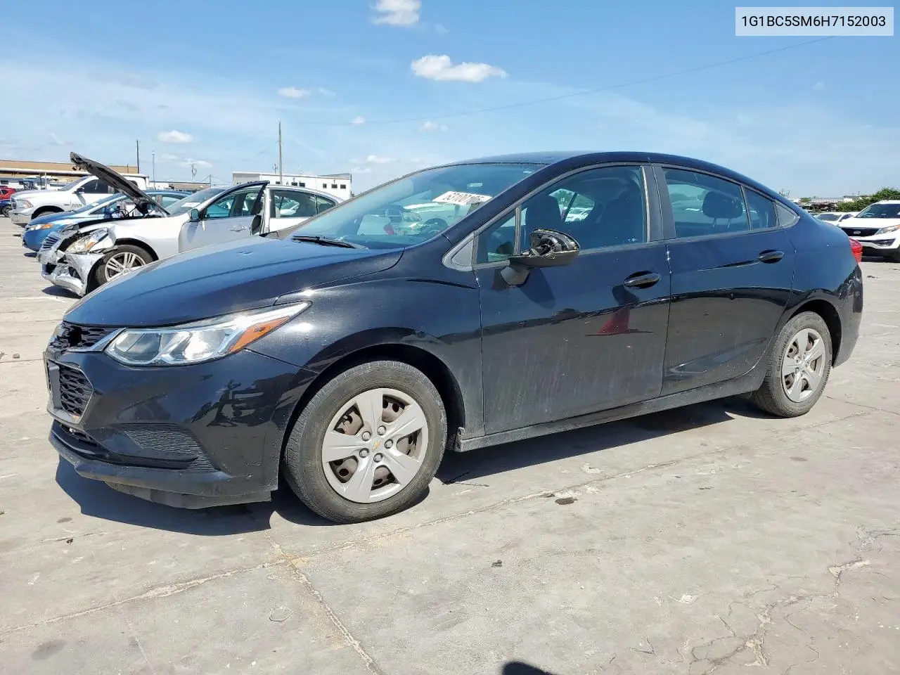 2017 Chevrolet Cruze Ls VIN: 1G1BC5SM6H7152003 Lot: 63100105