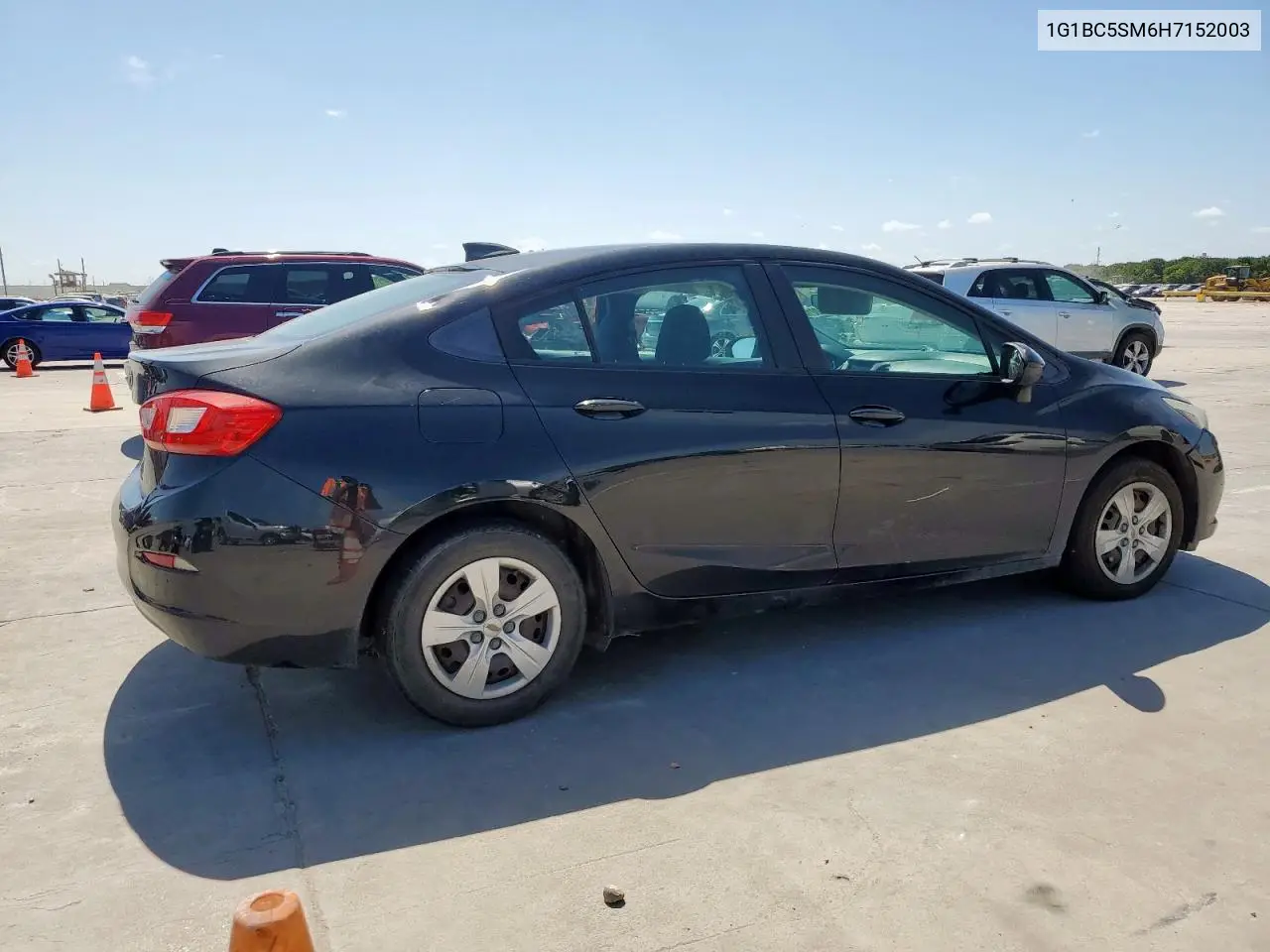 2017 Chevrolet Cruze Ls VIN: 1G1BC5SM6H7152003 Lot: 63100105