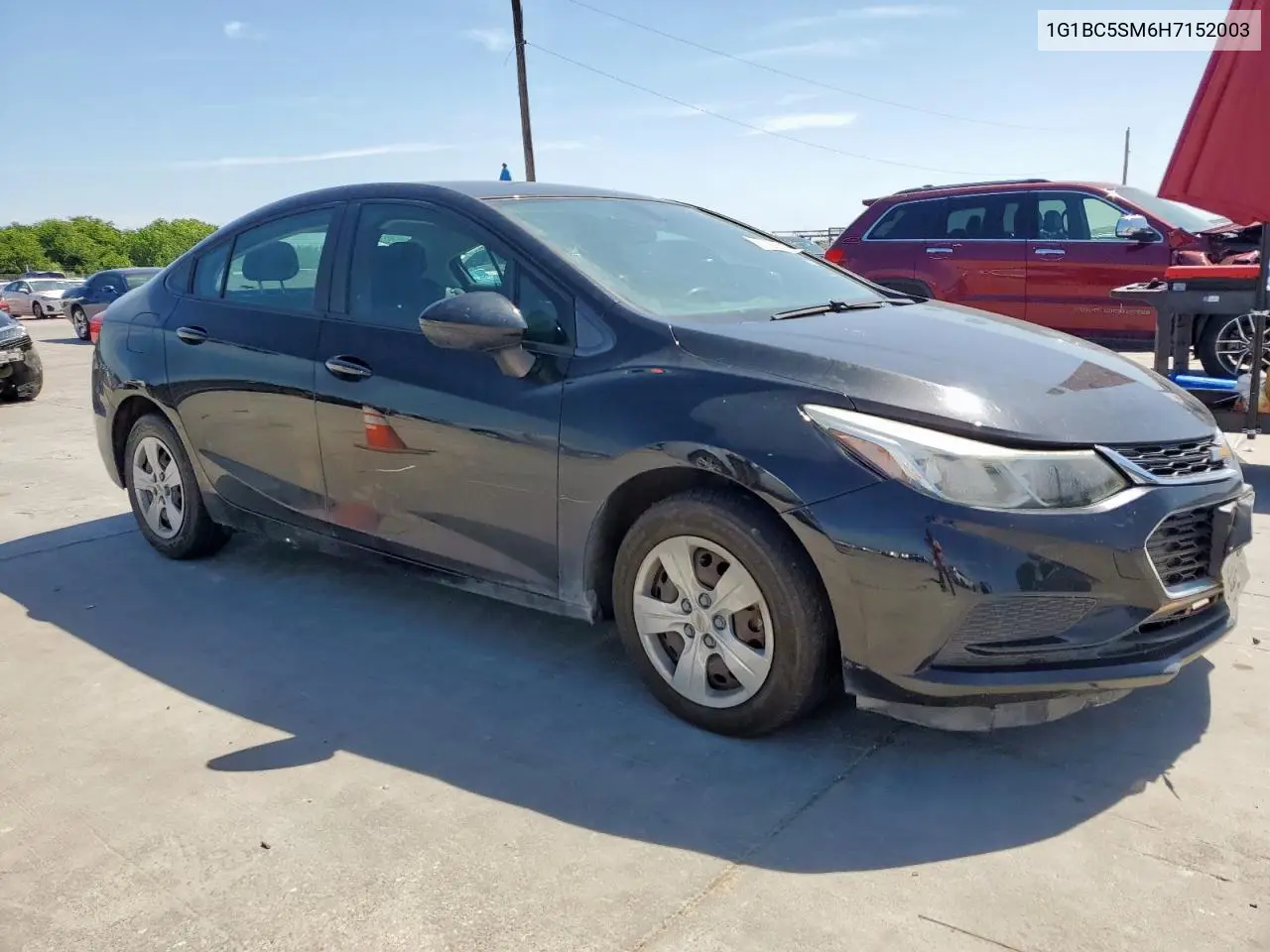 2017 Chevrolet Cruze Ls VIN: 1G1BC5SM6H7152003 Lot: 63100105