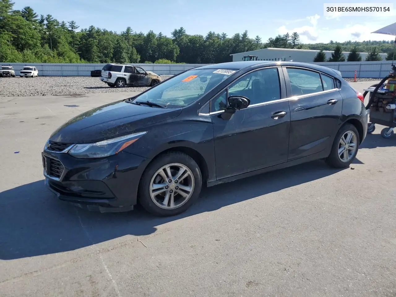 2017 Chevrolet Cruze Lt VIN: 3G1BE6SM0HS570154 Lot: 63109895