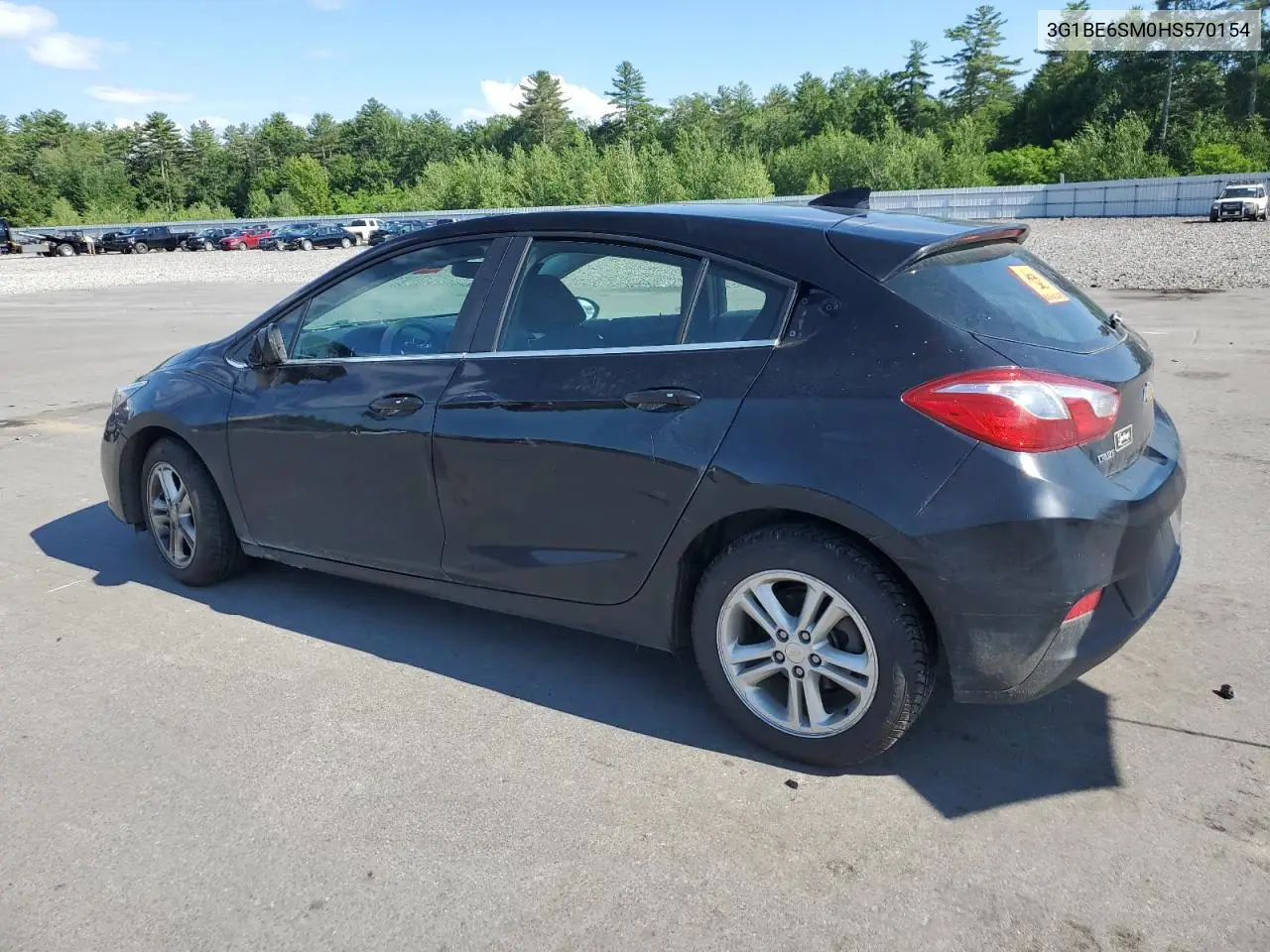 2017 Chevrolet Cruze Lt VIN: 3G1BE6SM0HS570154 Lot: 63109895