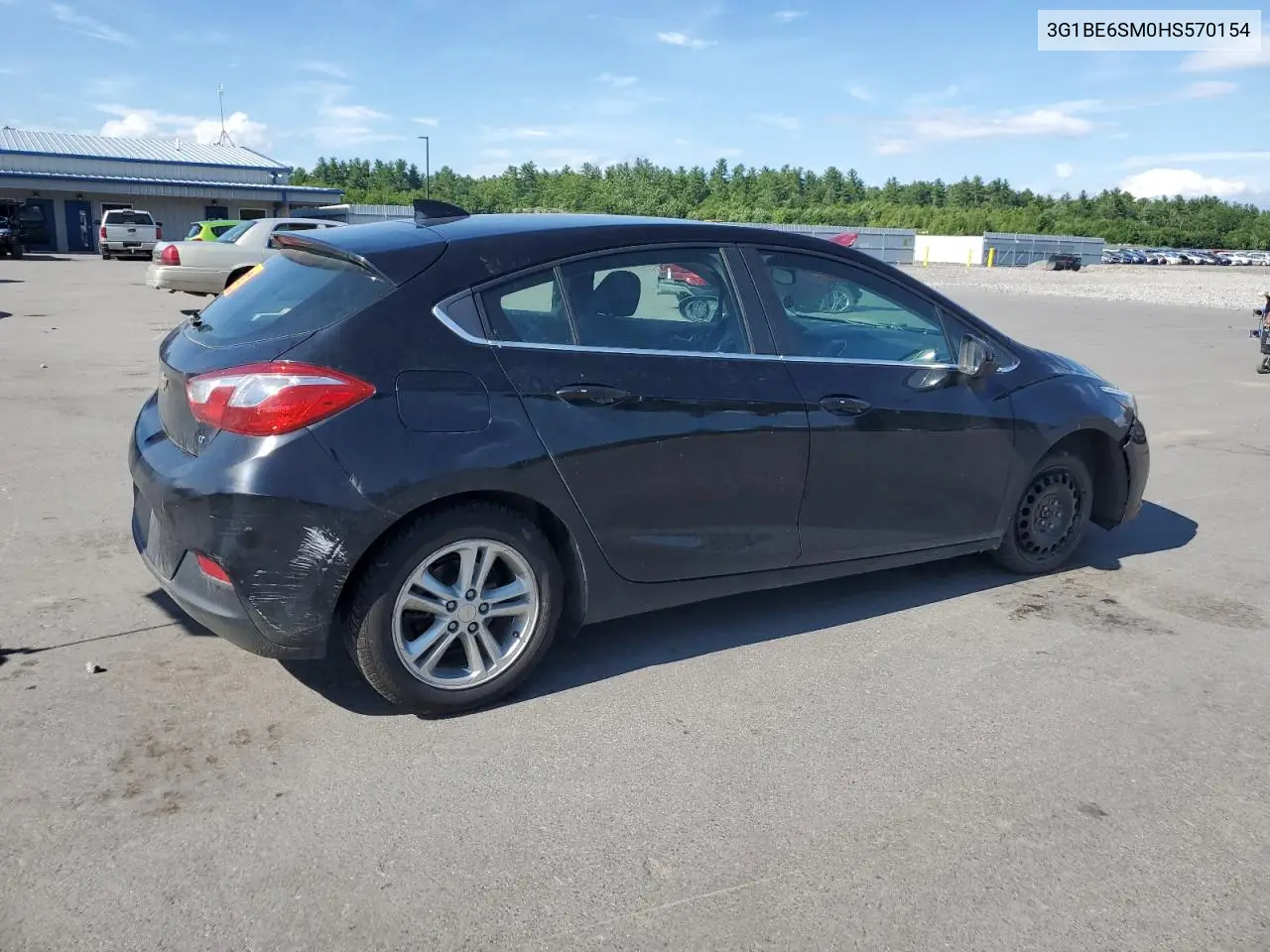 2017 Chevrolet Cruze Lt VIN: 3G1BE6SM0HS570154 Lot: 63109895