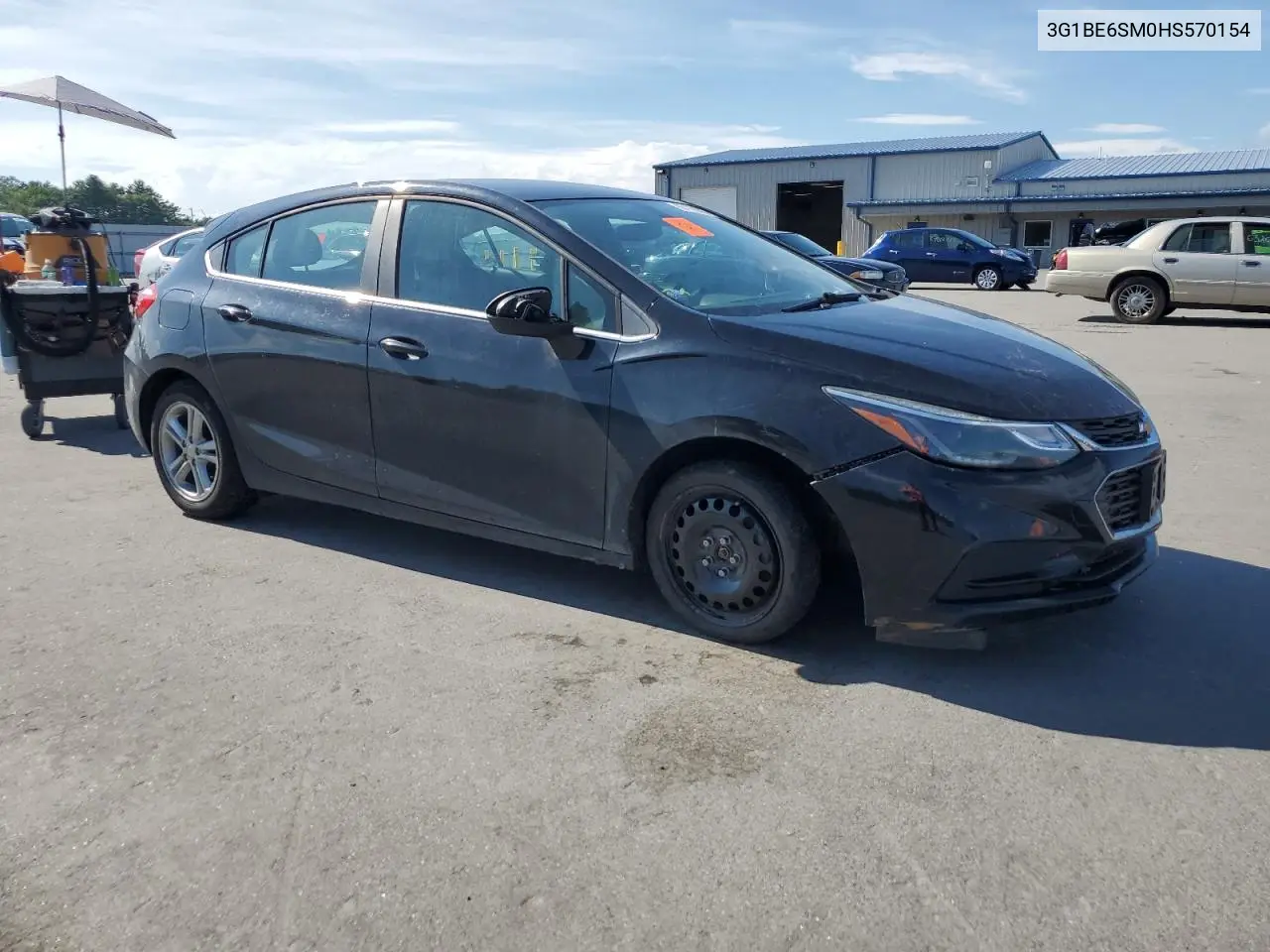 2017 Chevrolet Cruze Lt VIN: 3G1BE6SM0HS570154 Lot: 63109895