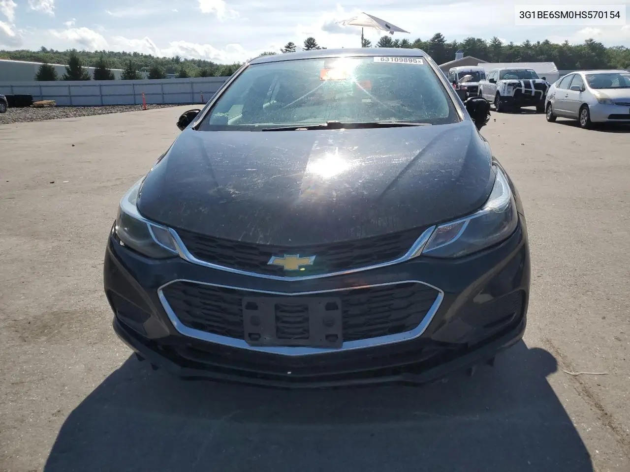 2017 Chevrolet Cruze Lt VIN: 3G1BE6SM0HS570154 Lot: 63109895