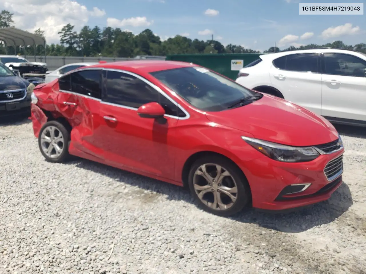 2017 Chevrolet Cruze Premier VIN: 1G1BF5SM4H7219043 Lot: 63207995