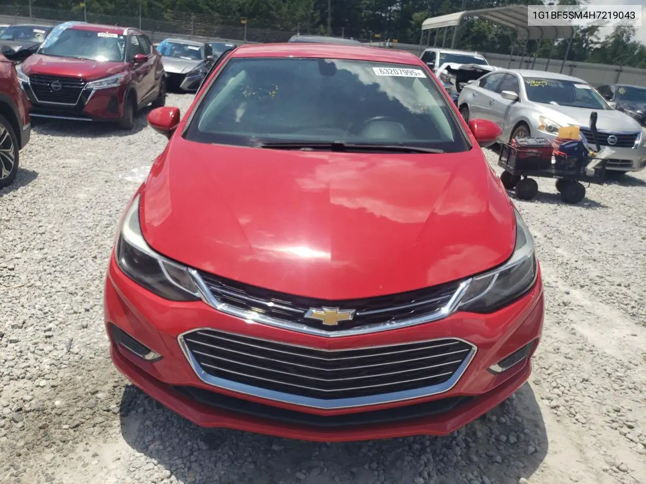 2017 Chevrolet Cruze Premier VIN: 1G1BF5SM4H7219043 Lot: 63207995