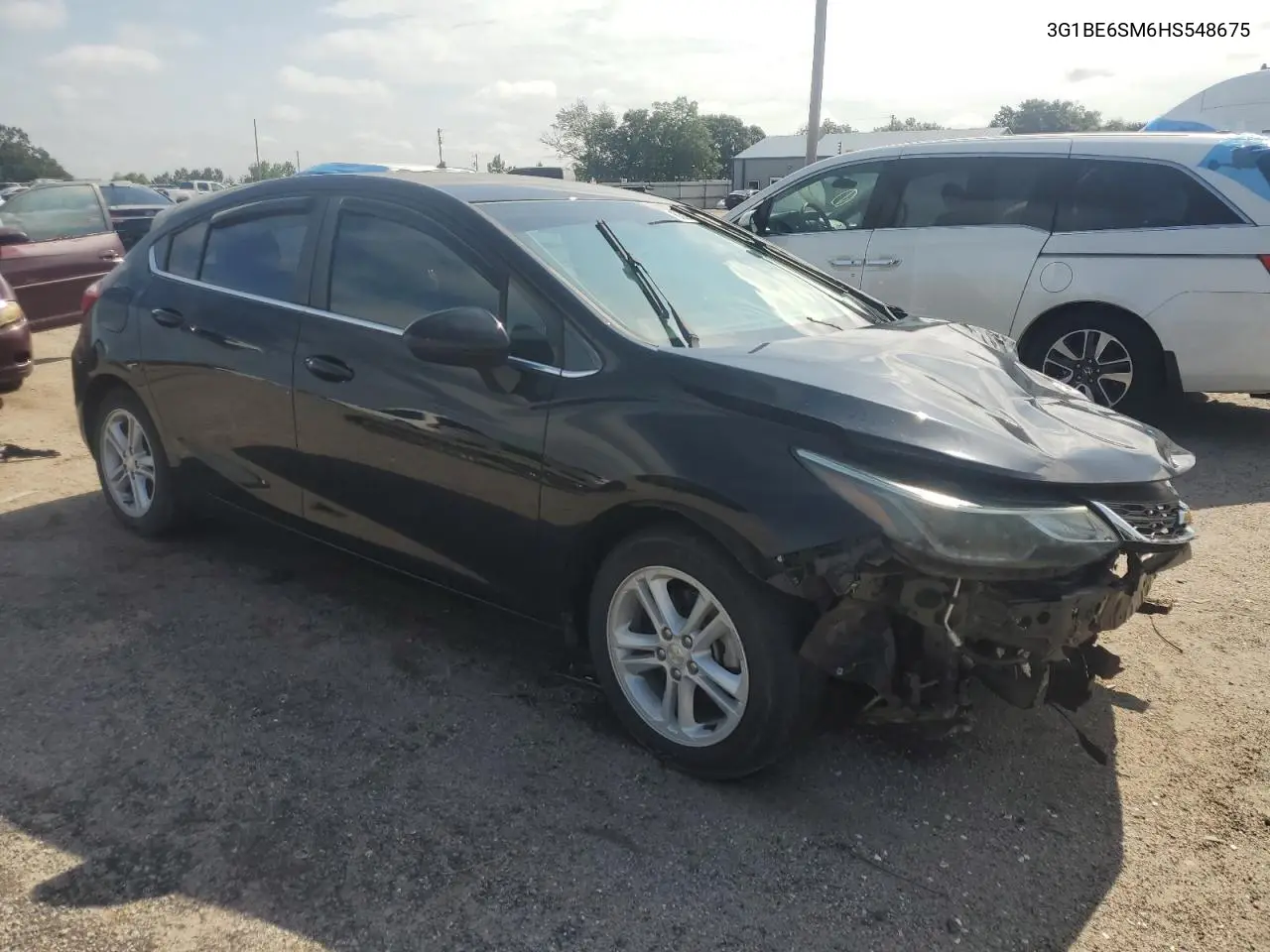 2017 Chevrolet Cruze Lt VIN: 3G1BE6SM6HS548675 Lot: 63256465