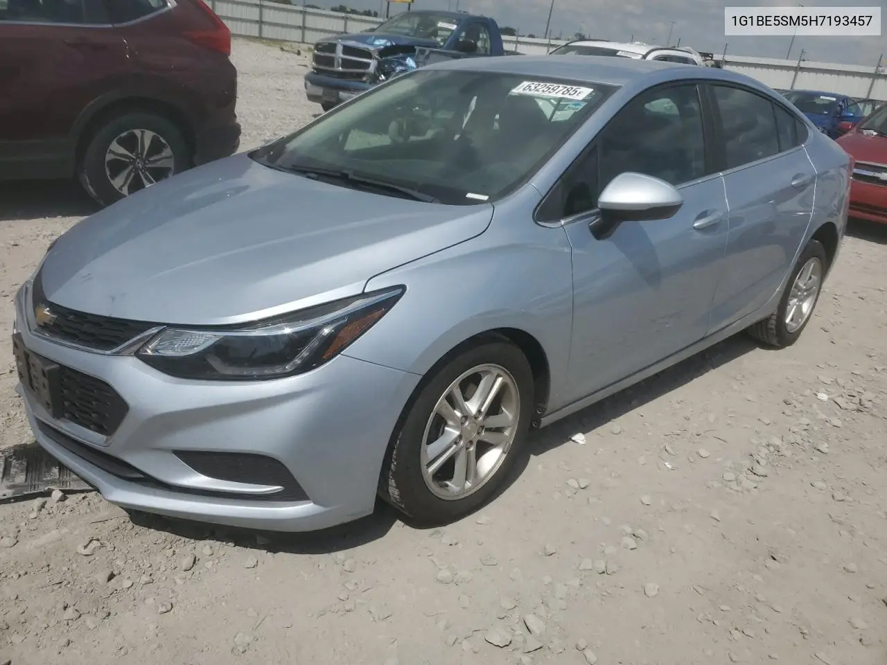 2017 Chevrolet Cruze Lt VIN: 1G1BE5SM5H7193457 Lot: 63259785