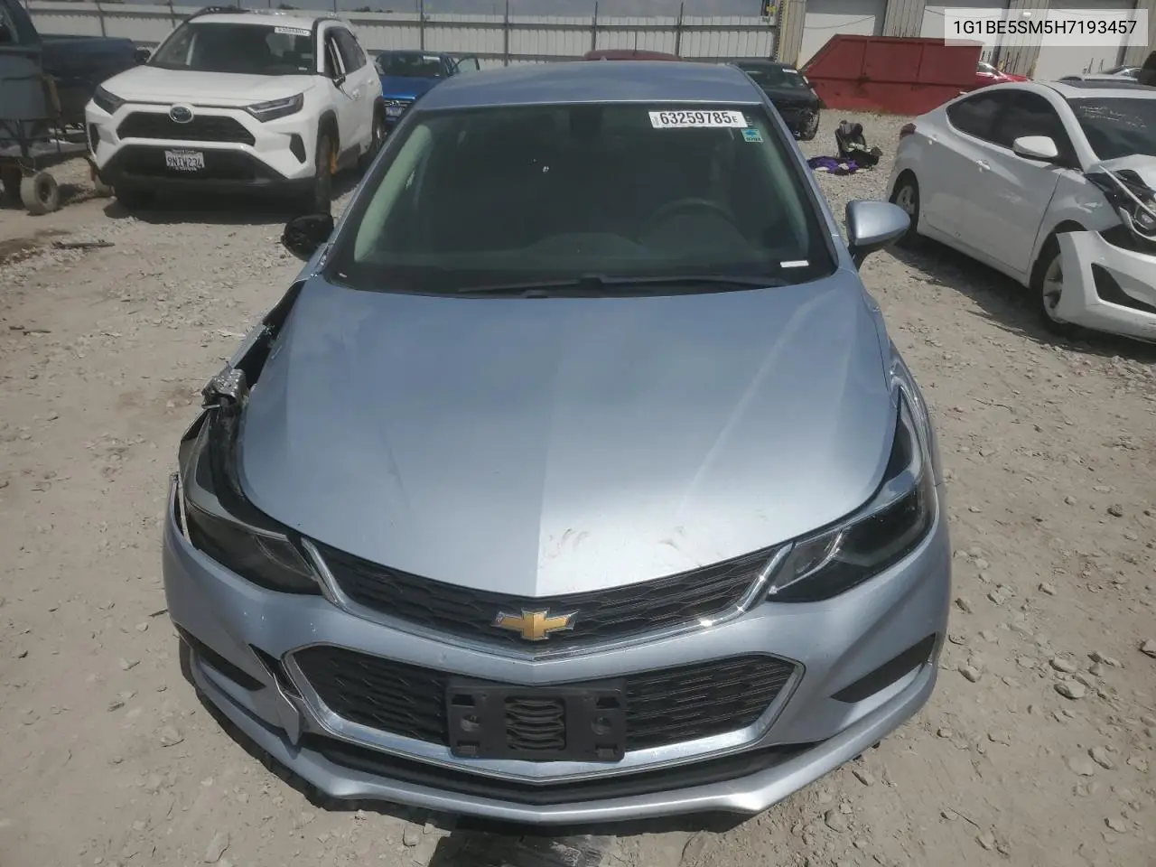 2017 Chevrolet Cruze Lt VIN: 1G1BE5SM5H7193457 Lot: 63259785