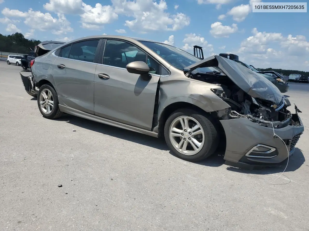 2017 Chevrolet Cruze Lt VIN: 1G1BE5SMXH7205635 Lot: 63287585