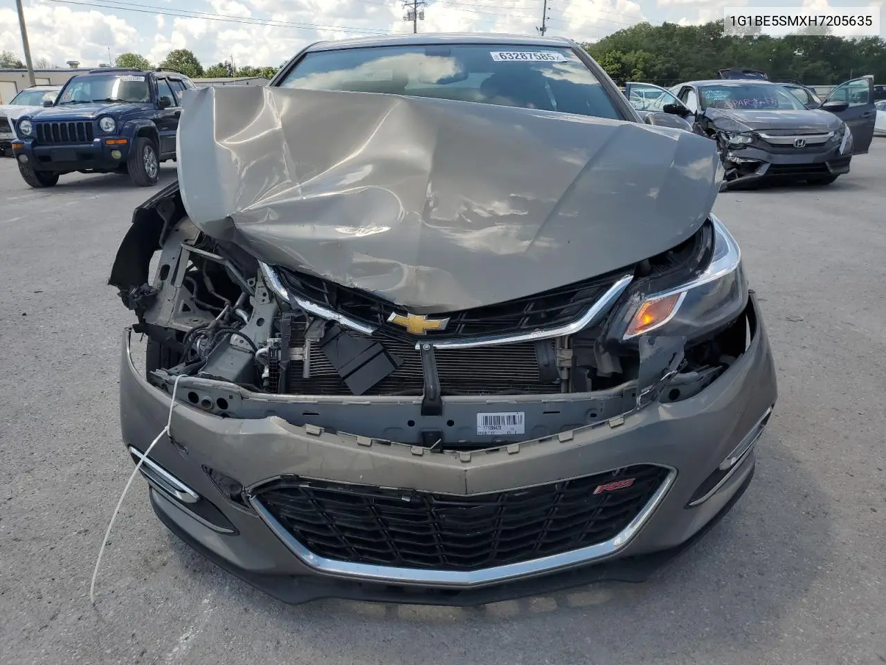 2017 Chevrolet Cruze Lt VIN: 1G1BE5SMXH7205635 Lot: 63287585