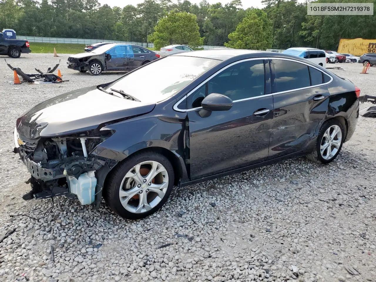 2017 Chevrolet Cruze Premier VIN: 1G1BF5SM2H7219378 Lot: 63296795
