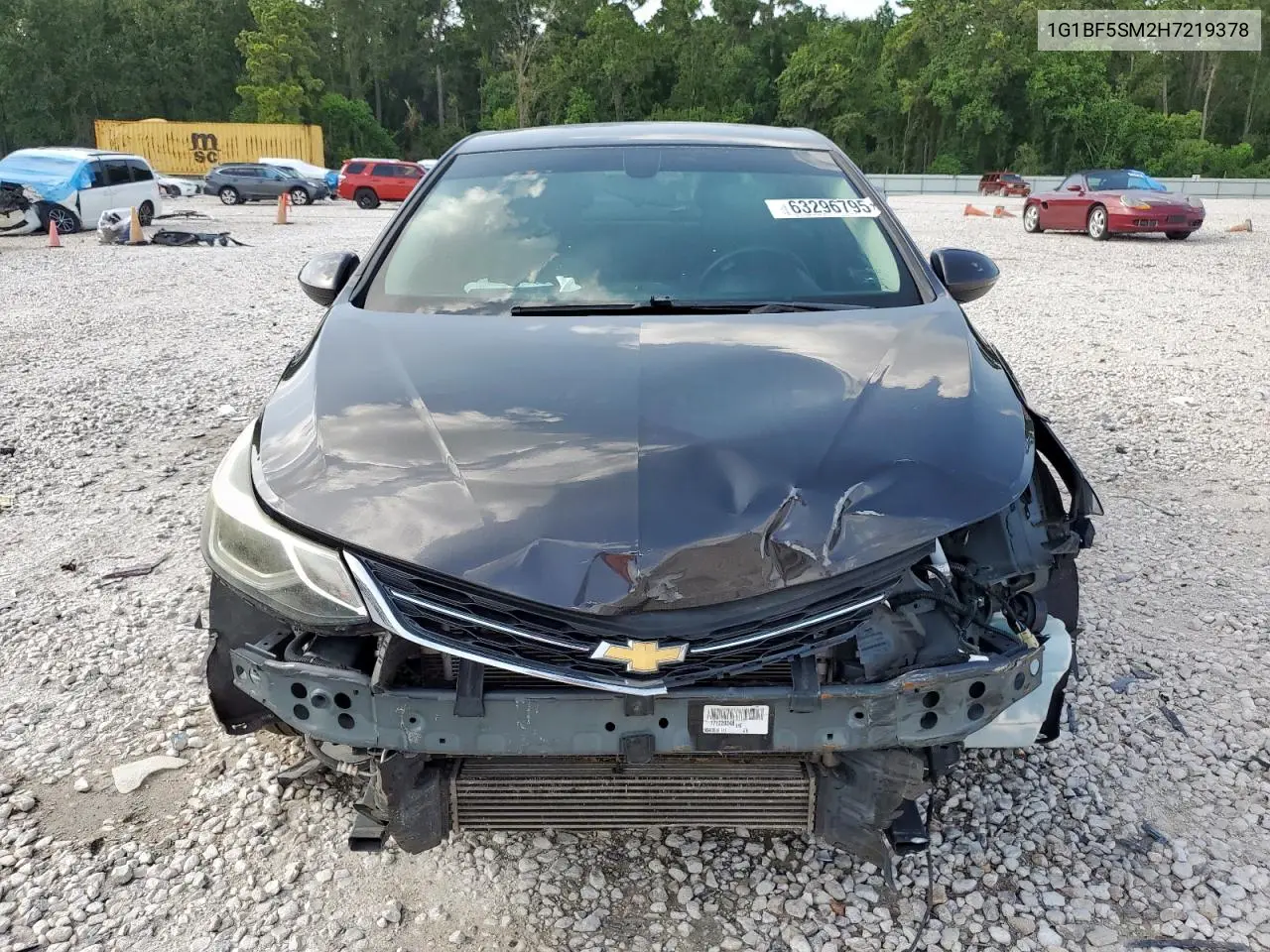 2017 Chevrolet Cruze Premier VIN: 1G1BF5SM2H7219378 Lot: 63296795