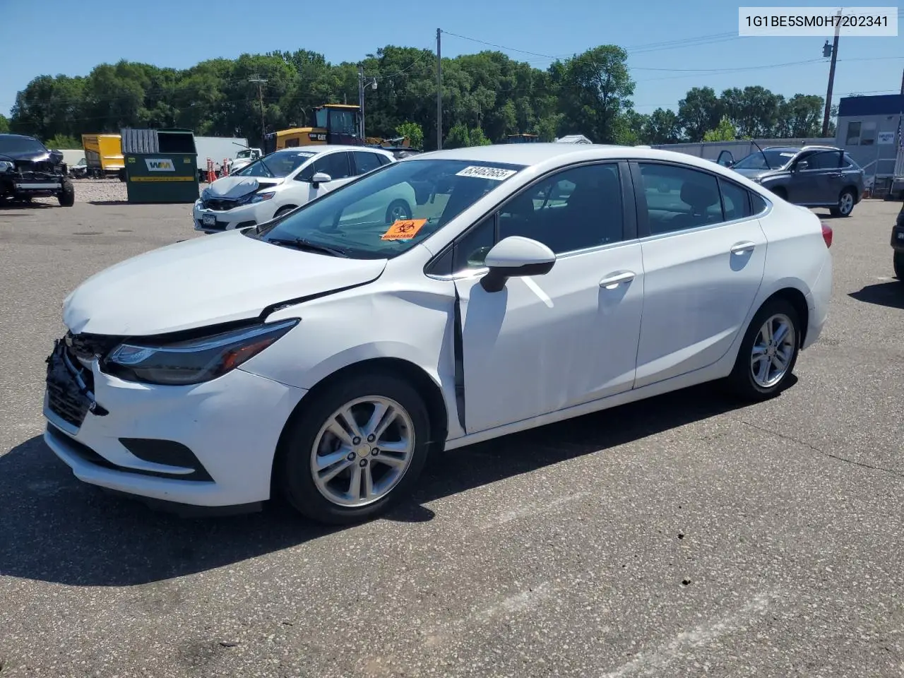 2017 Chevrolet Cruze Lt VIN: 1G1BE5SM0H7202341 Lot: 63462665