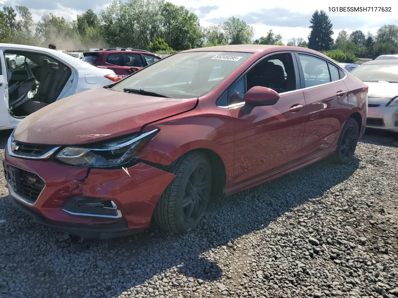 2017 Chevrolet Cruze Lt VIN: 1G1BE5SM5H7177632 Lot: 65249395