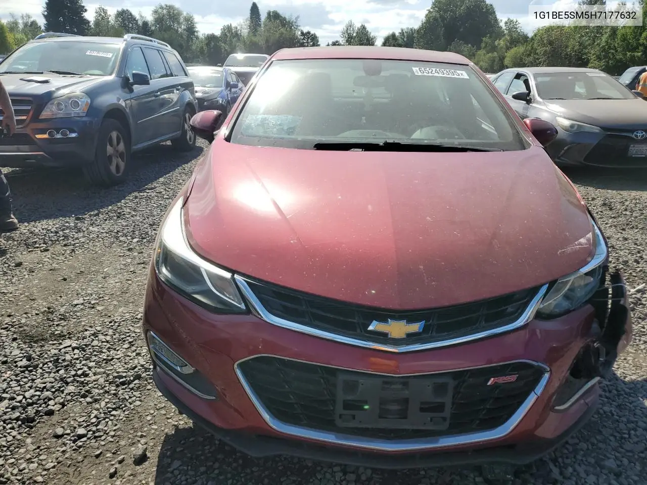 2017 Chevrolet Cruze Lt VIN: 1G1BE5SM5H7177632 Lot: 65249395