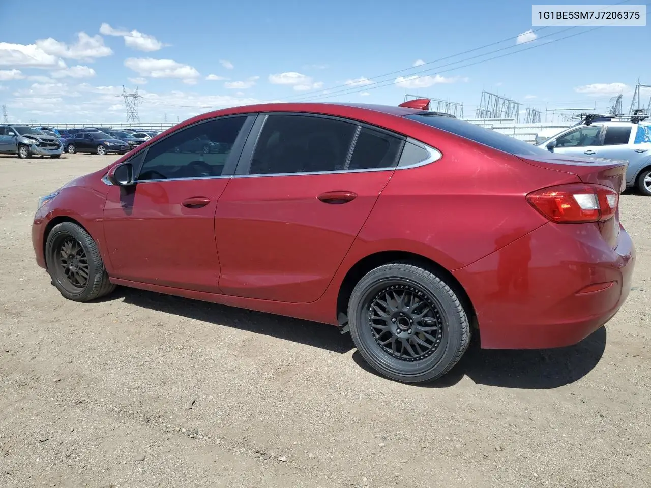 2018 Chevrolet Cruze Lt VIN: 1G1BE5SM7J7206375 Lot: 51861385