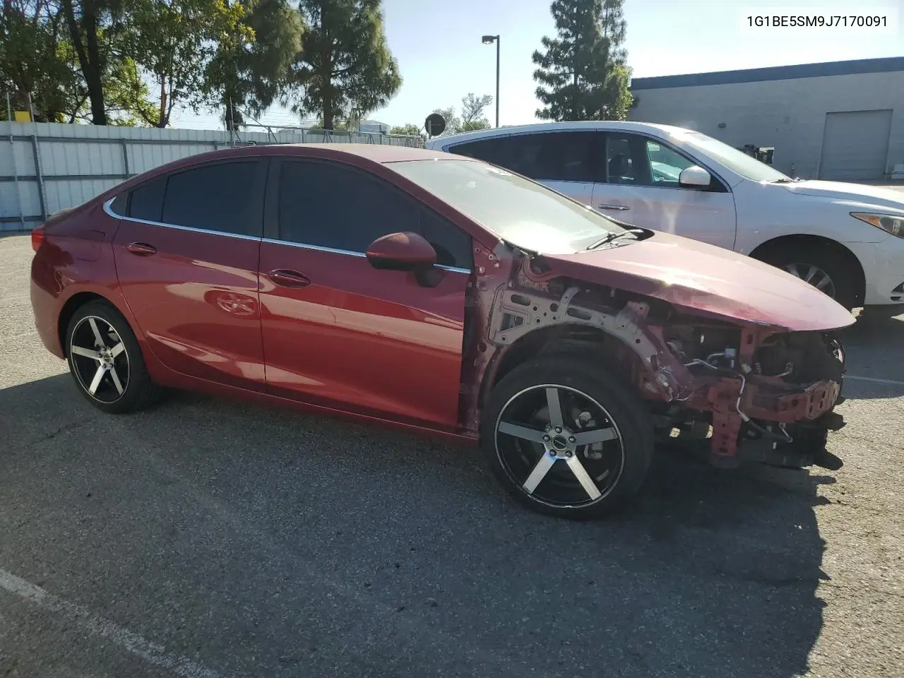 2018 Chevrolet Cruze Lt VIN: 1G1BE5SM9J7170091 Lot: 55468835