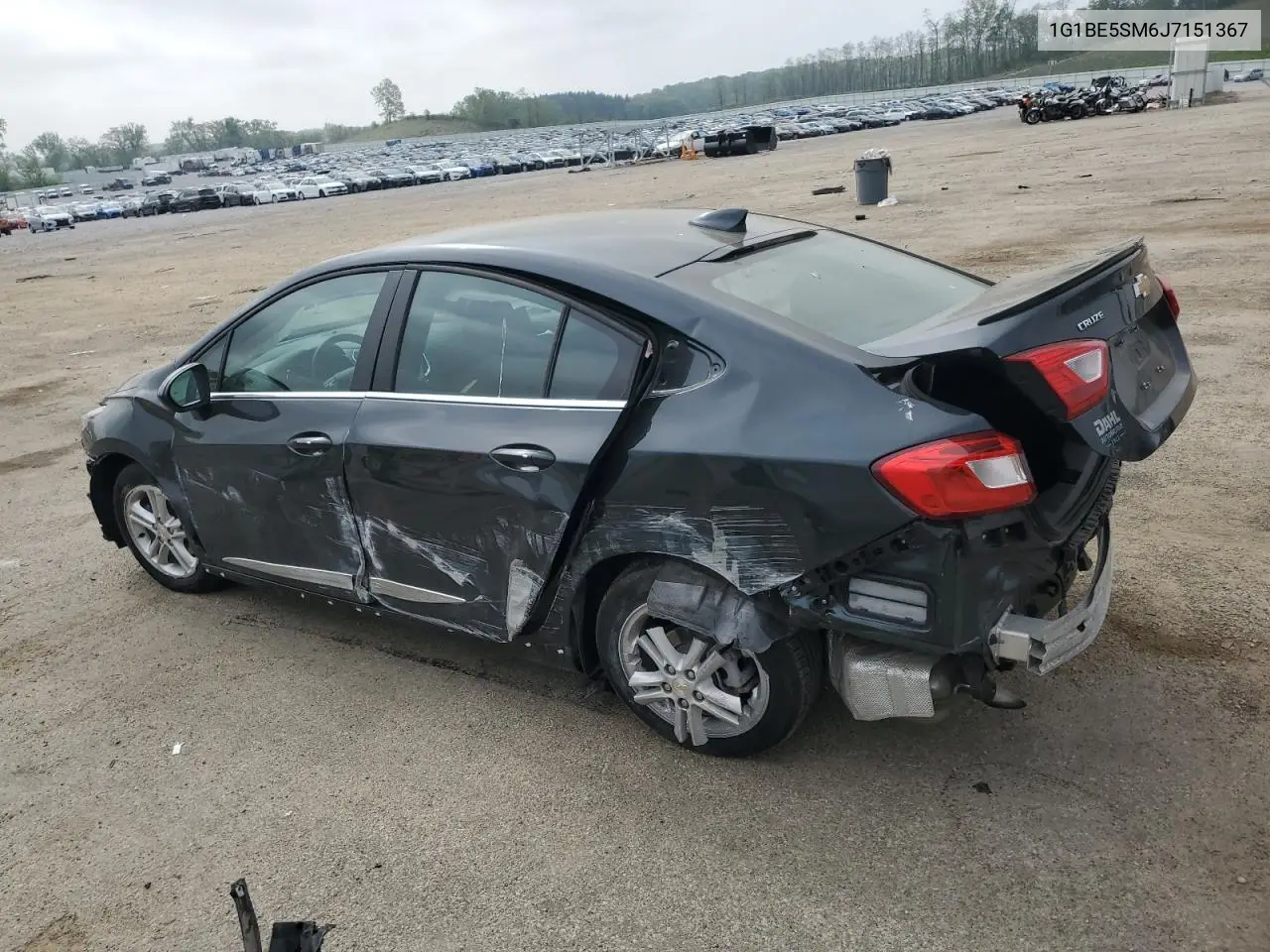 2018 Chevrolet Cruze Lt VIN: 1G1BE5SM6J7151367 Lot: 56391875