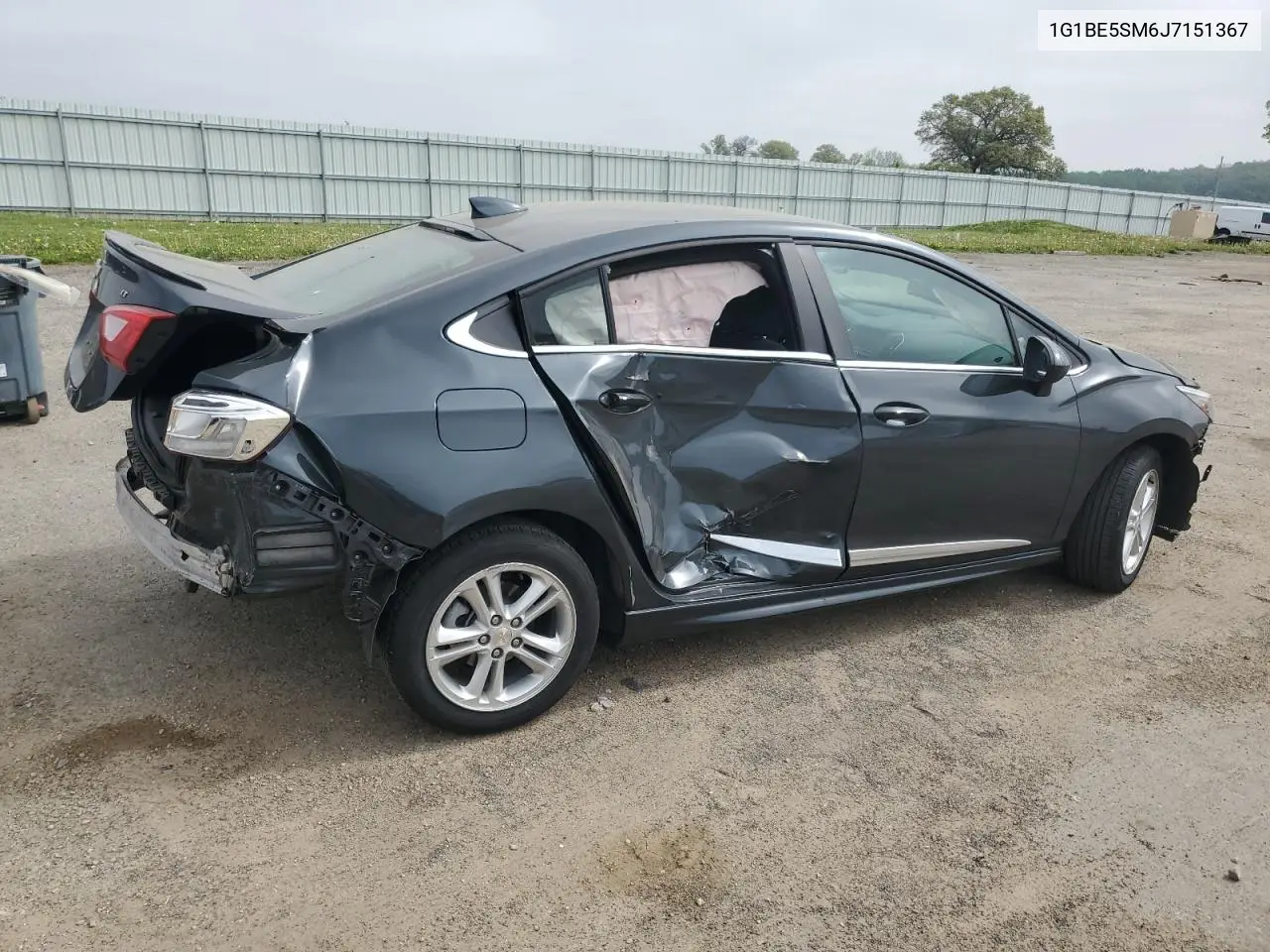 2018 Chevrolet Cruze Lt VIN: 1G1BE5SM6J7151367 Lot: 56391875