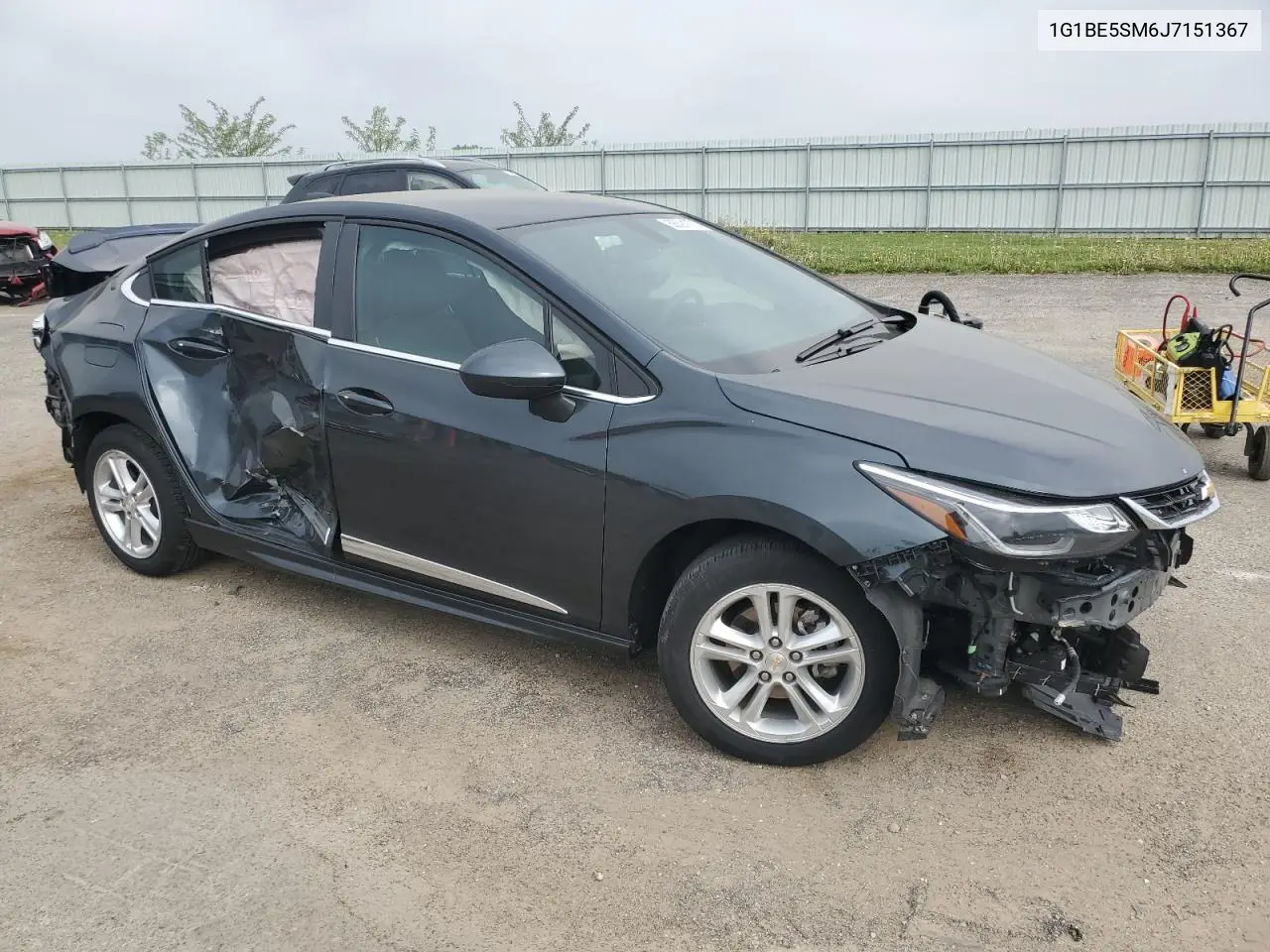 2018 Chevrolet Cruze Lt VIN: 1G1BE5SM6J7151367 Lot: 56391875