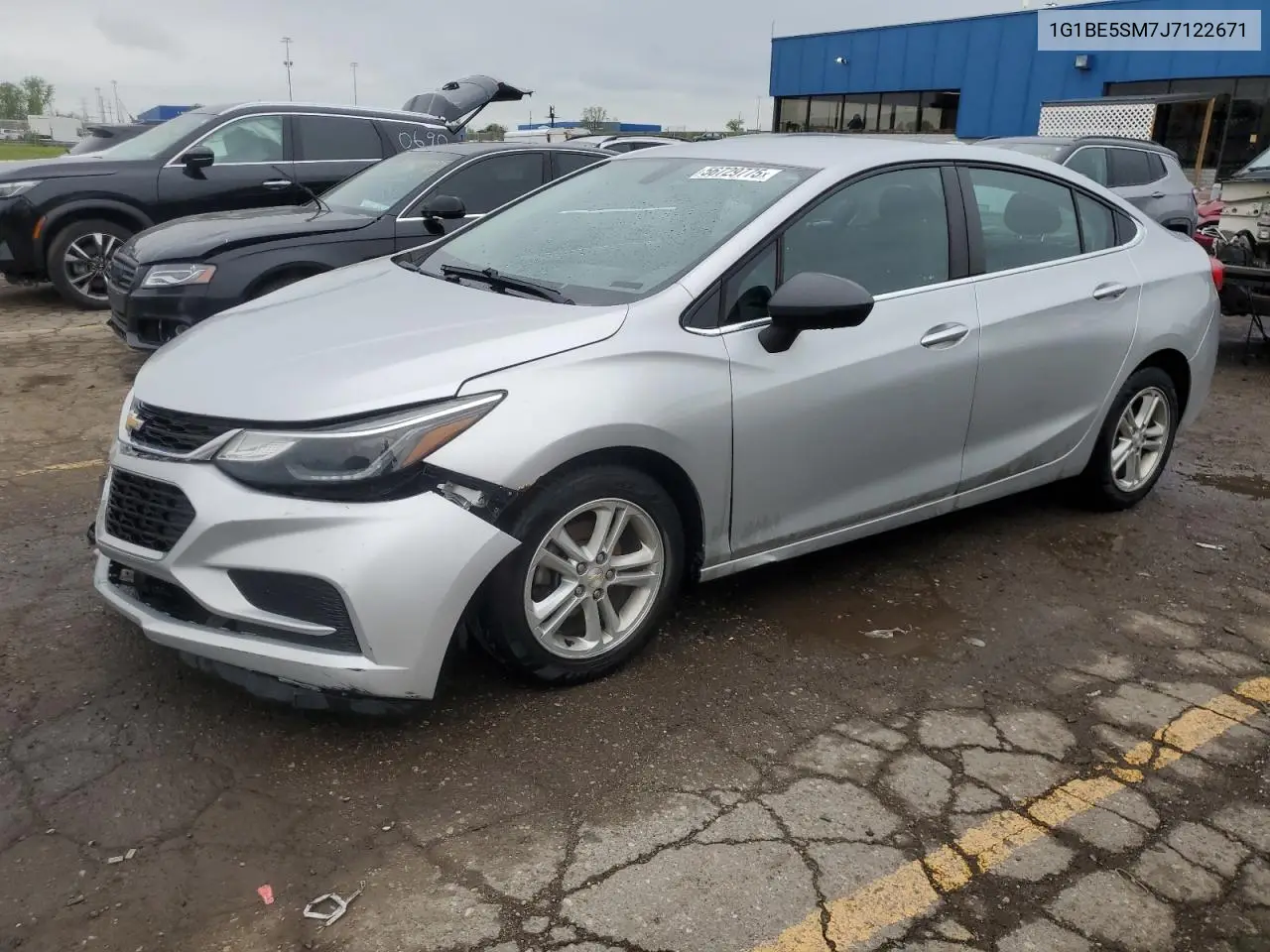 2018 Chevrolet Cruze Lt VIN: 1G1BE5SM7J7122671 Lot: 56729775