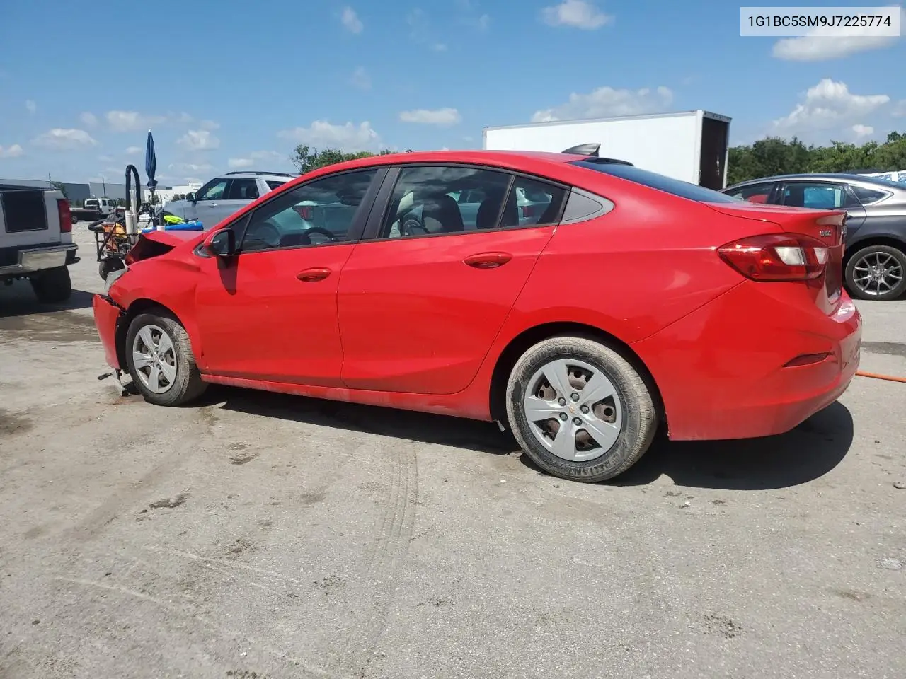 2018 Chevrolet Cruze Ls VIN: 1G1BC5SM9J7225774 Lot: 56848115