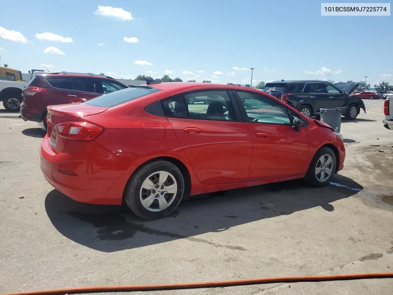 2018 Chevrolet Cruze Ls VIN: 1G1BC5SM9J7225774 Lot: 56848115