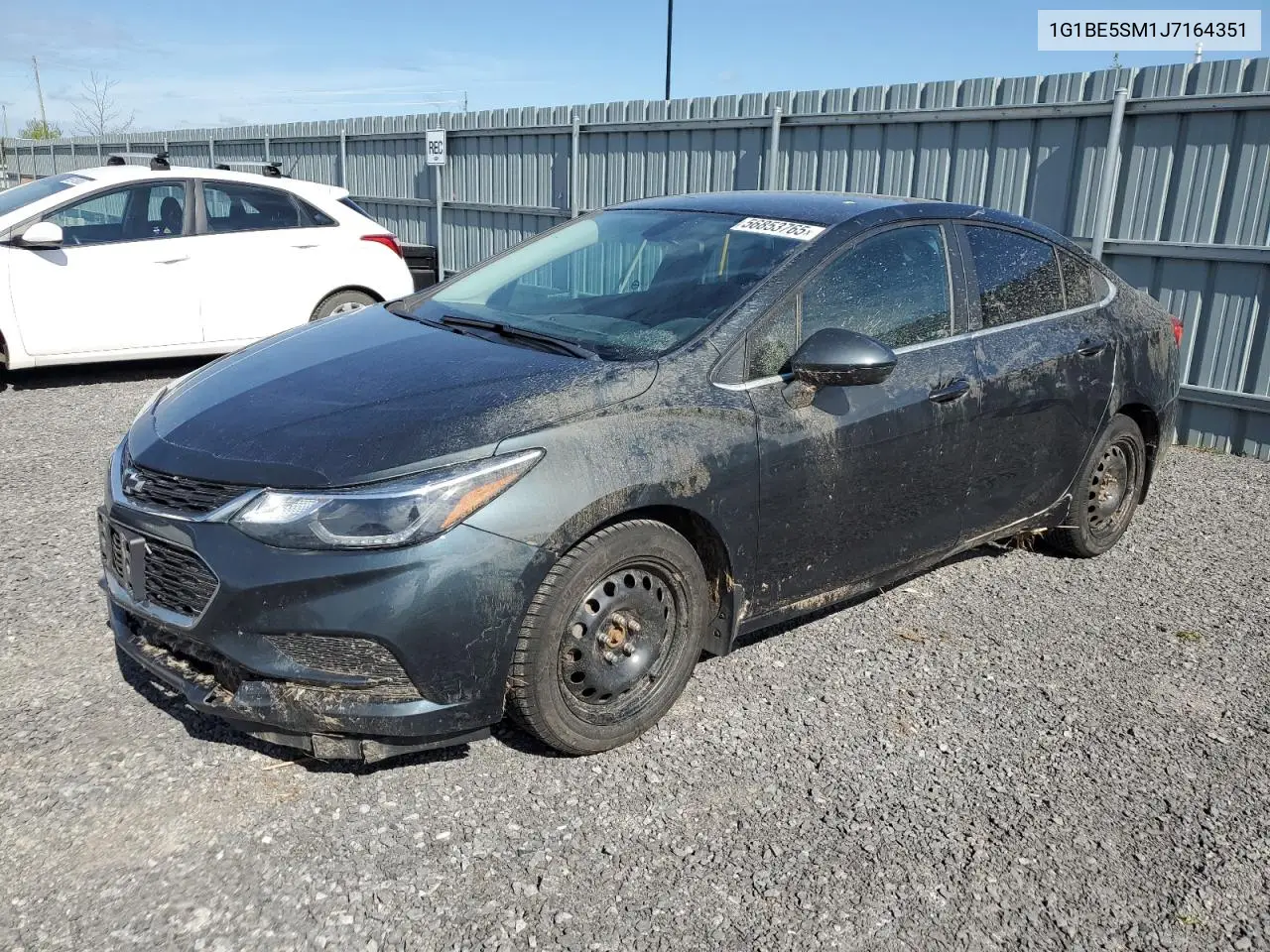 2018 Chevrolet Cruze Lt VIN: 1G1BE5SM1J7164351 Lot: 56853765
